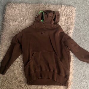 Nike Chocolate Brown women’s  Hoodie